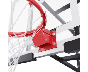 Баскетбольный щит DFC со съёмным регулятором высоты, поликарбонат 2,5 мм, 120 х 80 см