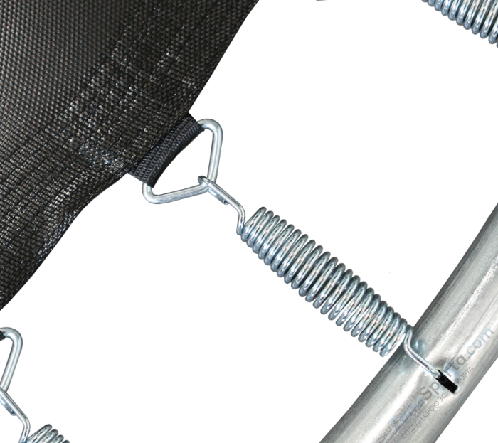 Батут Arland 16FT с внутренней страховочной сеткой и лестницей (Light green)