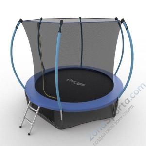 Батут Evo Jump Internal 10ft (Blue) с нижней сетью