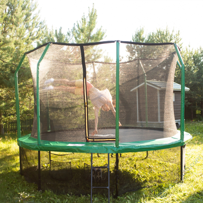 Батут с защитной сеткой KedaJump Jumpinator 12FT