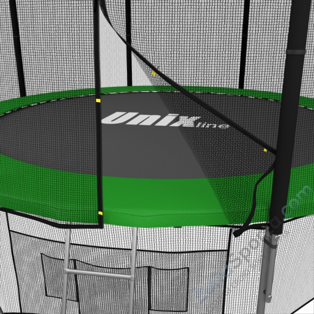 Батут Unix line 14 ft outside (Green)