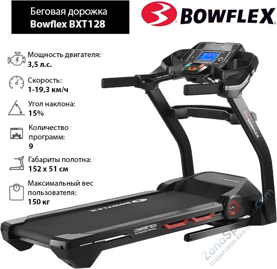 Беговая дорожка Bowflex BXT128