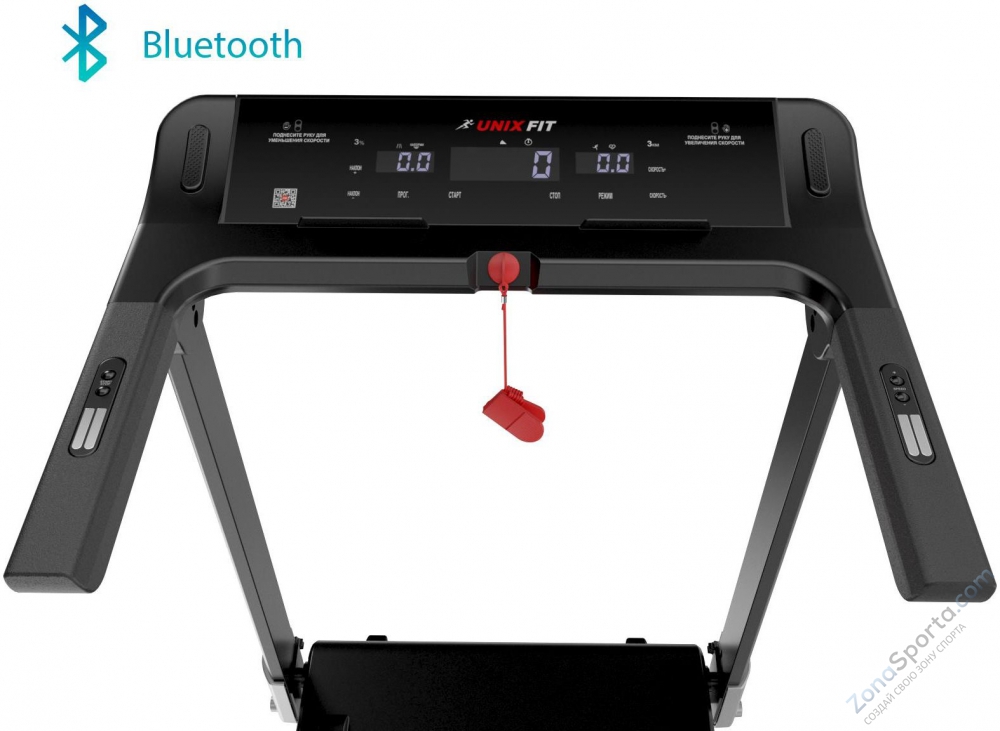 Беговая дорожка Unix Fit Hi-tech F2 Plus Dark Storm