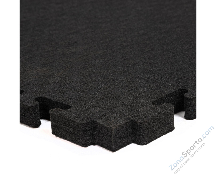 Будо-мат DFC, 100 x 100 см, 20 мм, цвет чёрный