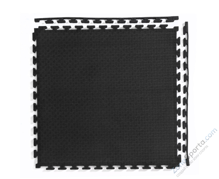 Будо-мат DFC, 100 x 100 см, 20 мм, цвет чёрный
