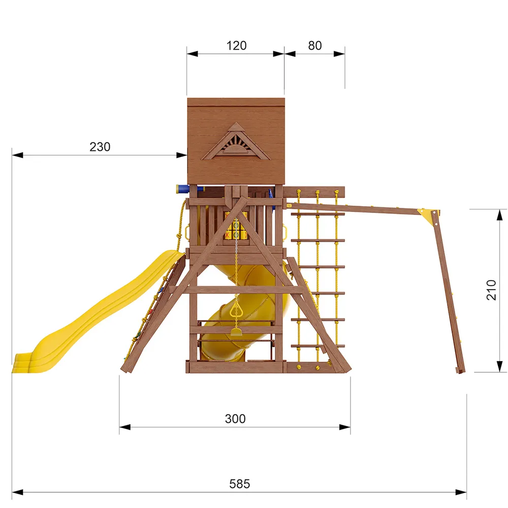 Детский игровой комплекс SunriseFort-4