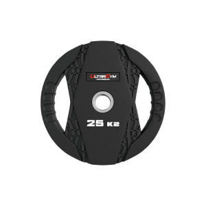 Диск обрезиненный с двумя хватами 2,5 кг UltraGym UG2005С