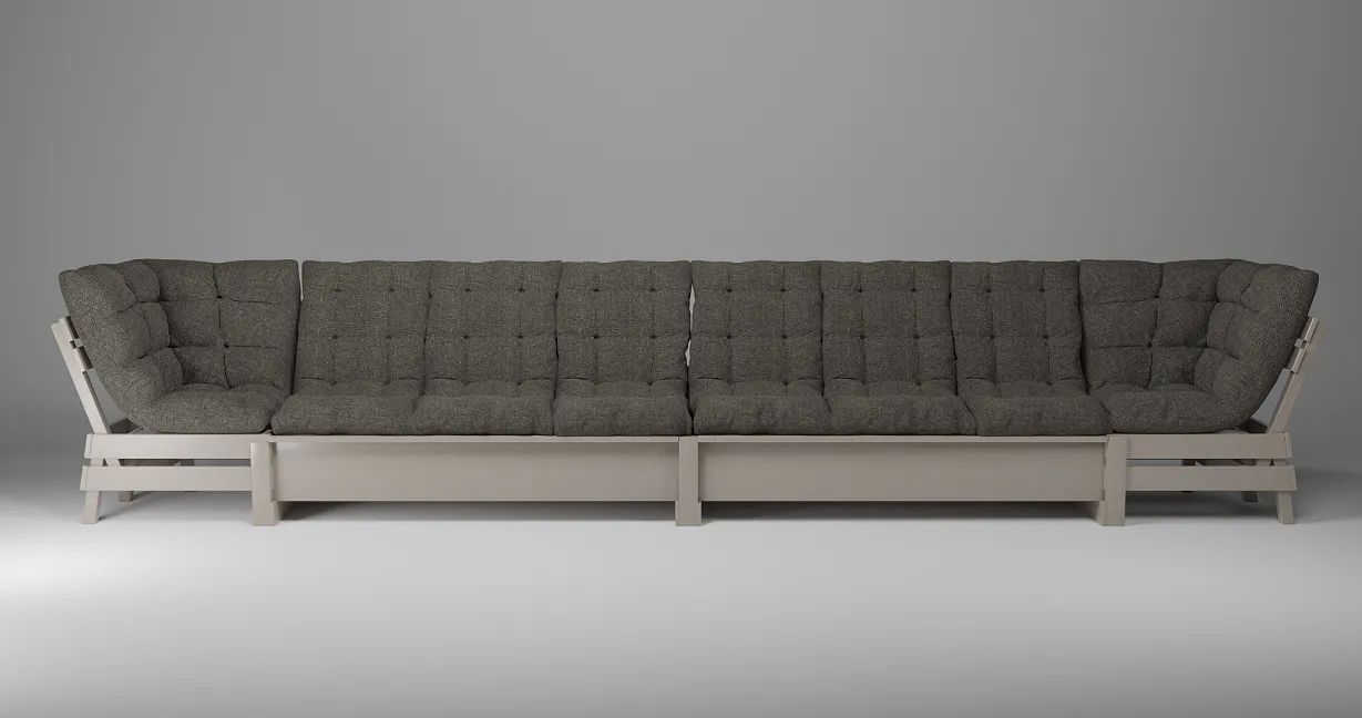 Диван деревянный угловой Savushka Set-1