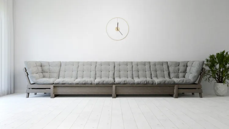 Диван деревянный угловой Savushka Set-1