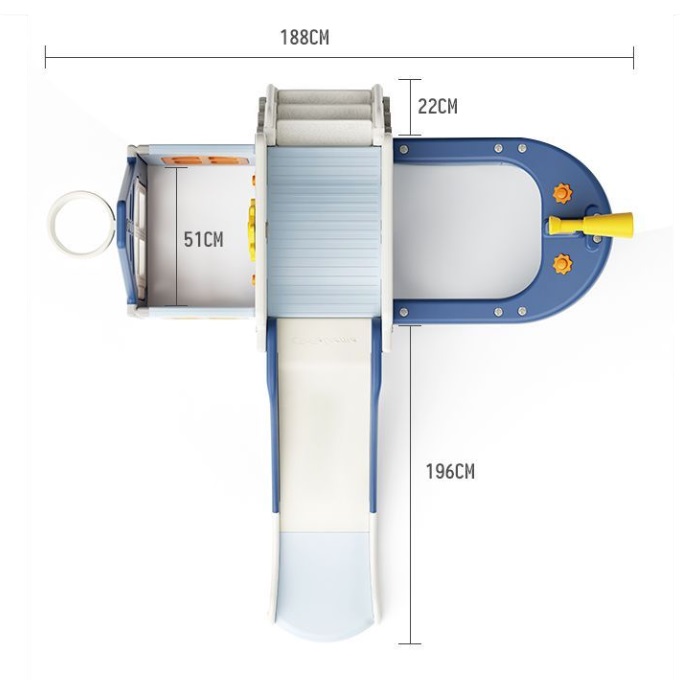 Игровой комплекс Unix Kids Pirate Blue