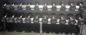 Комплект гантелей 2,5-25 кг (10 пар) со стойкой Fitex FTX-312.1