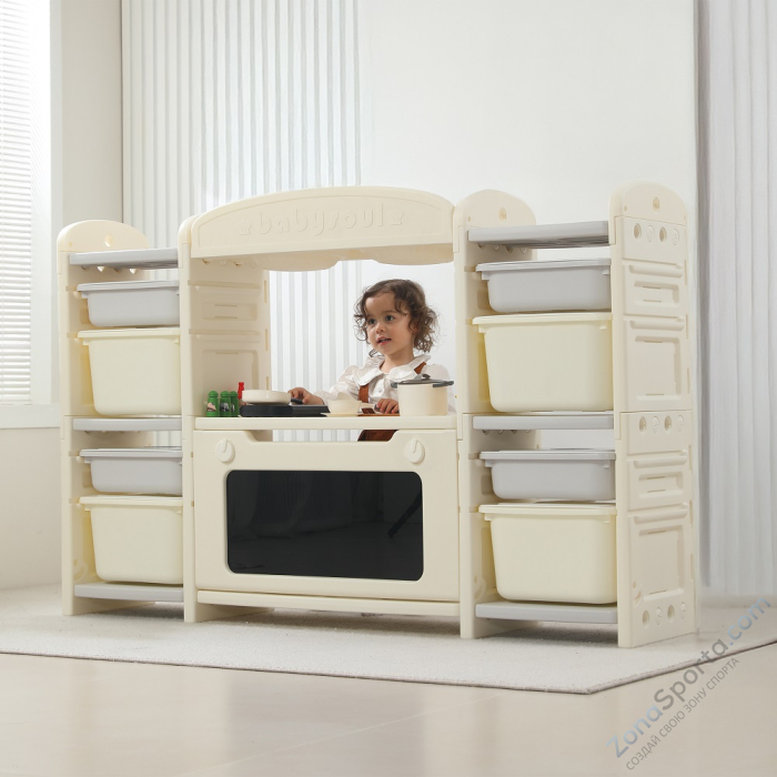 Кухня детская Unix Kids Cook Store 8 Grey