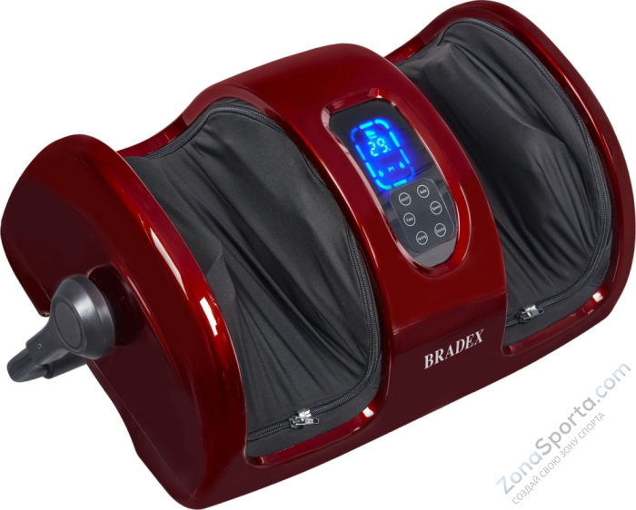 Массажёр для стоп и лодыжек Блаженство Комфорт, красный