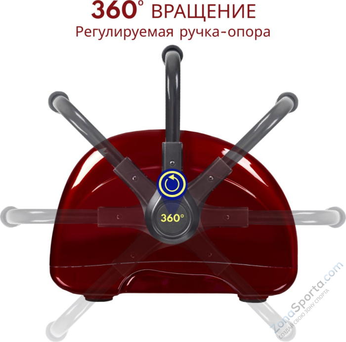 Массажёр для стоп и лодыжек Блаженство Комфорт, красный