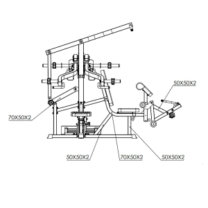Многофункциональный тренажер Vertex FT-404