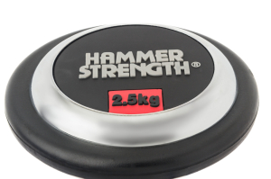 Набор обрезиненных гантелей Hammer Strength 5 пар (40 кг – 50 кг)