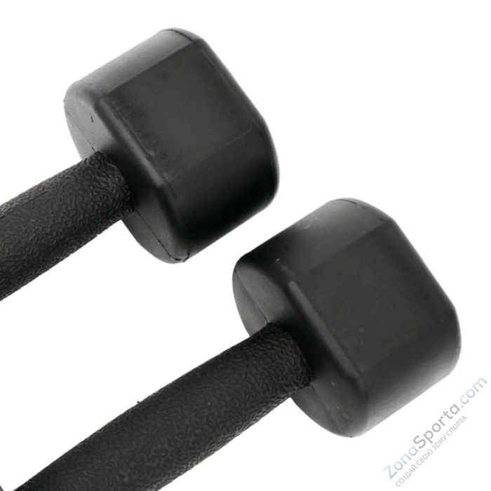 Набор термополиуретановых гантелей Bronze Gym, 1-10 кг - 10 пар, шаг 1 кг