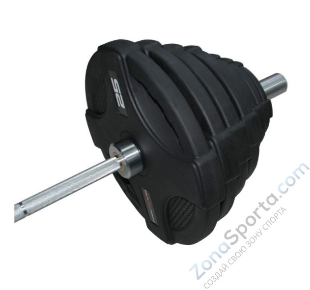 Олимпийский обрезиненный диск Pangolin WP088 20 кг