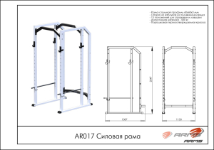 Силовая рама ARMS AR017