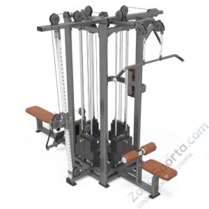Силовой комплекс 4-сторонний AnyFit PE404-123