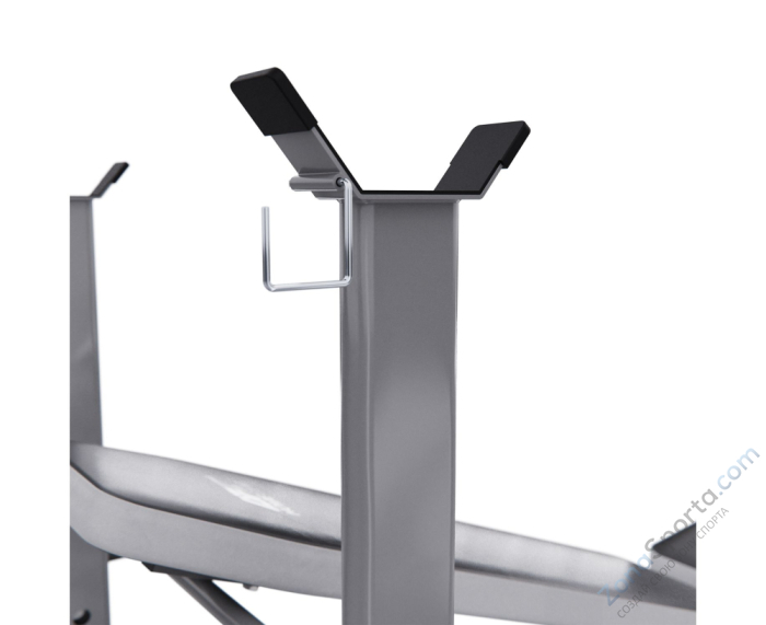 Скамья со стойками под штангу DFC D703 PRO с партой для бицепса