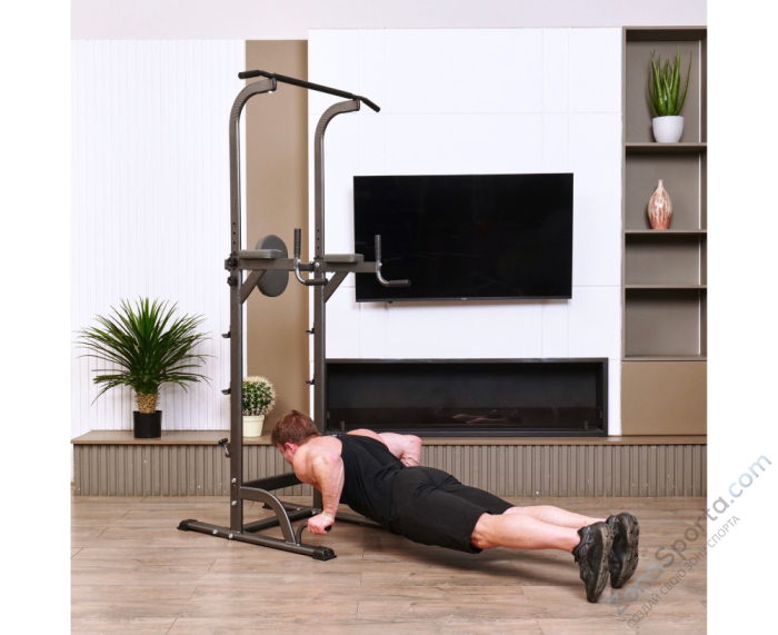 Турник-брусья с прямой скамьей DFC G-series